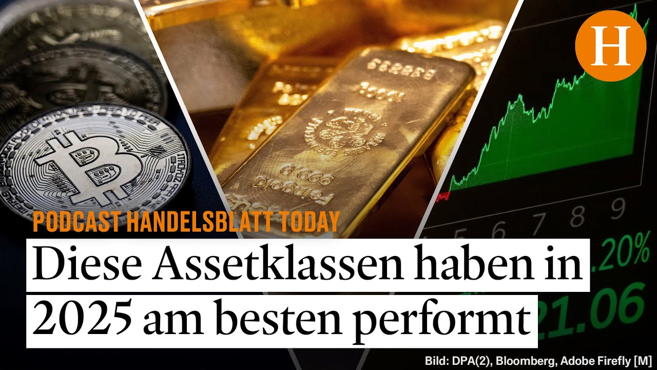 Gold und Silber waren die Top-Performer &ndash; der gro&szlig;e Assetklassen-Vergleich 2025