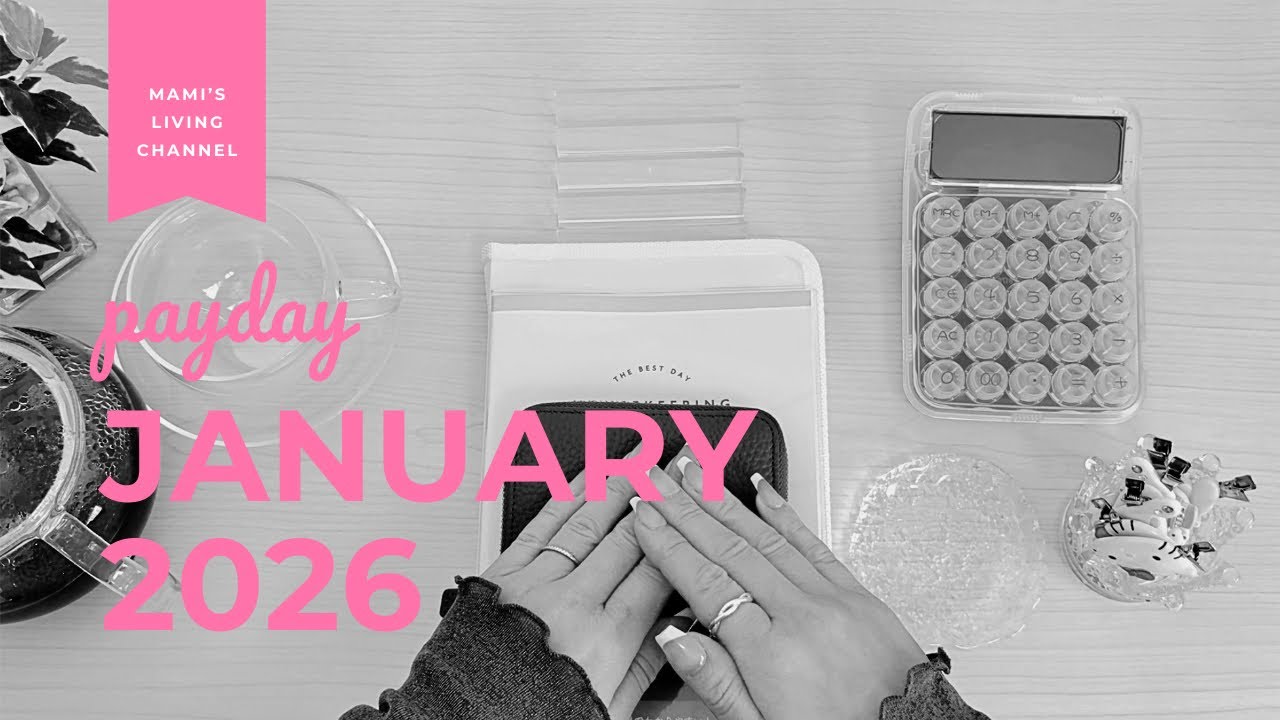 2026年1月パート代👛大公開/お給料日ルーティン/ASMR家計管理