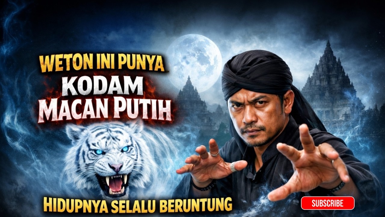 Weton Ini Punya Kodam Macan Putih, Hidupnya Selalu Beruntung