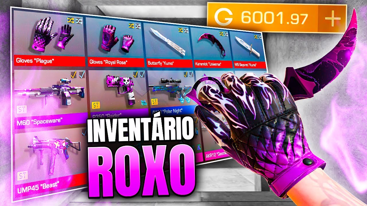 MONTEI um INVENTÁRIO ROXO com 6000 GOLD! - STANDOFF 2