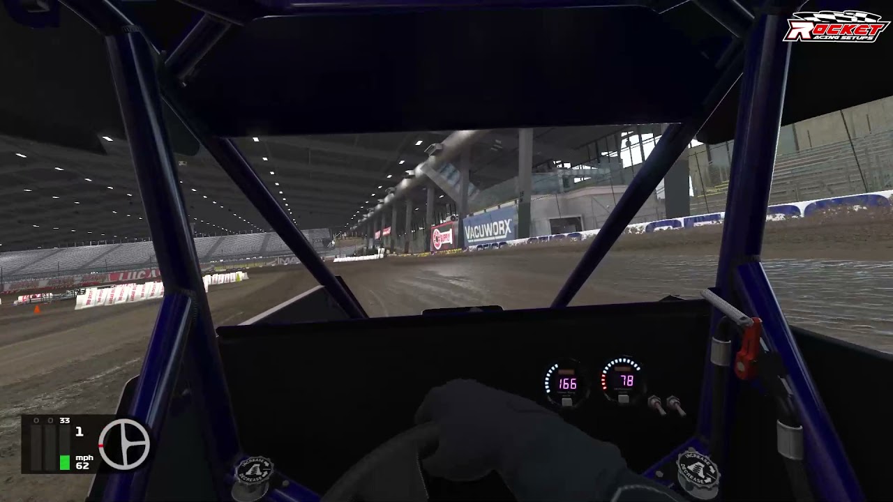 iRacing: Steve Kaas Race Trim (Dirt Midget @ The Chili Bowl)