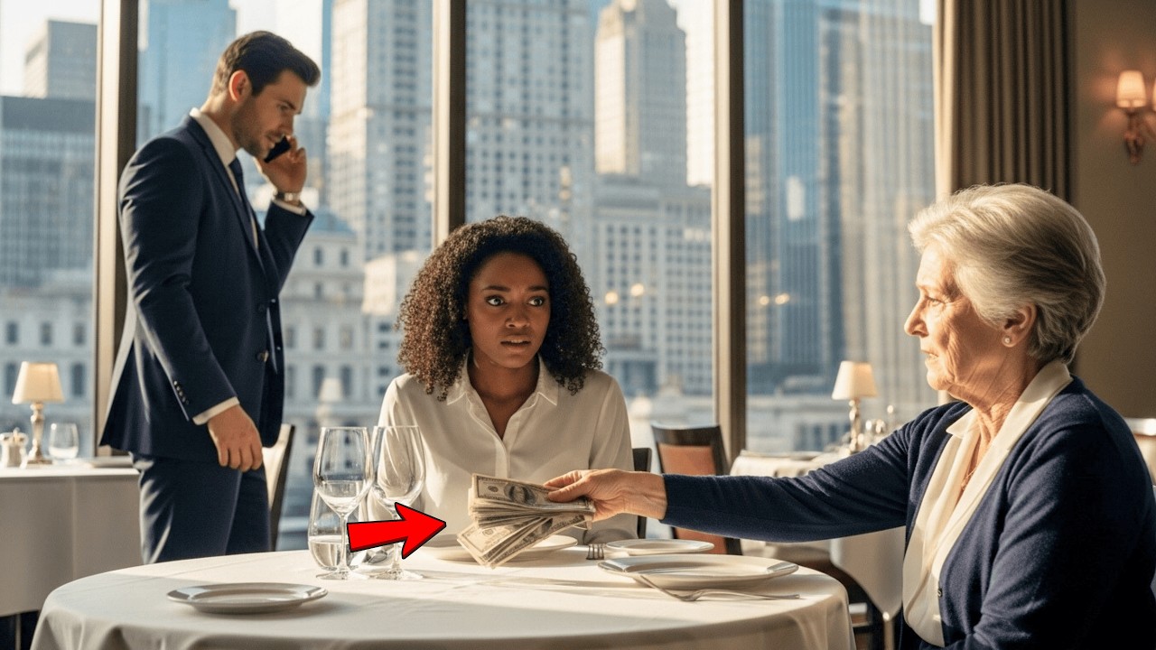 The Moment My Husband Walked Away, She Offered Me Money to Leave Him