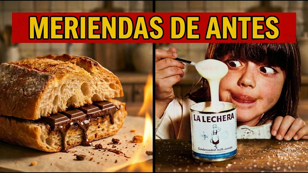 Pan con Chocolate y Otras Meriendas que Marcaron Nuestra Infancia ¿Cuál era tu favorita?