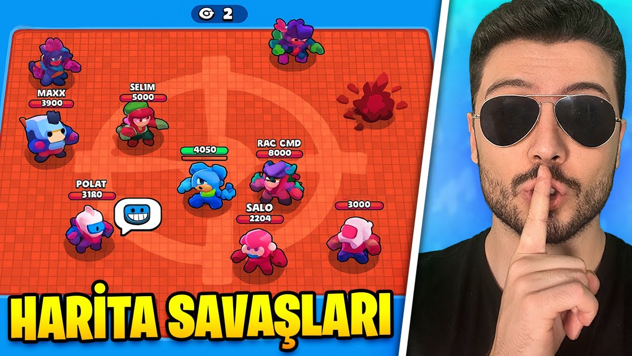 🗺️ BRAWL STARS HARİTA SAVAŞLARI 🔥2. BÖLÜM