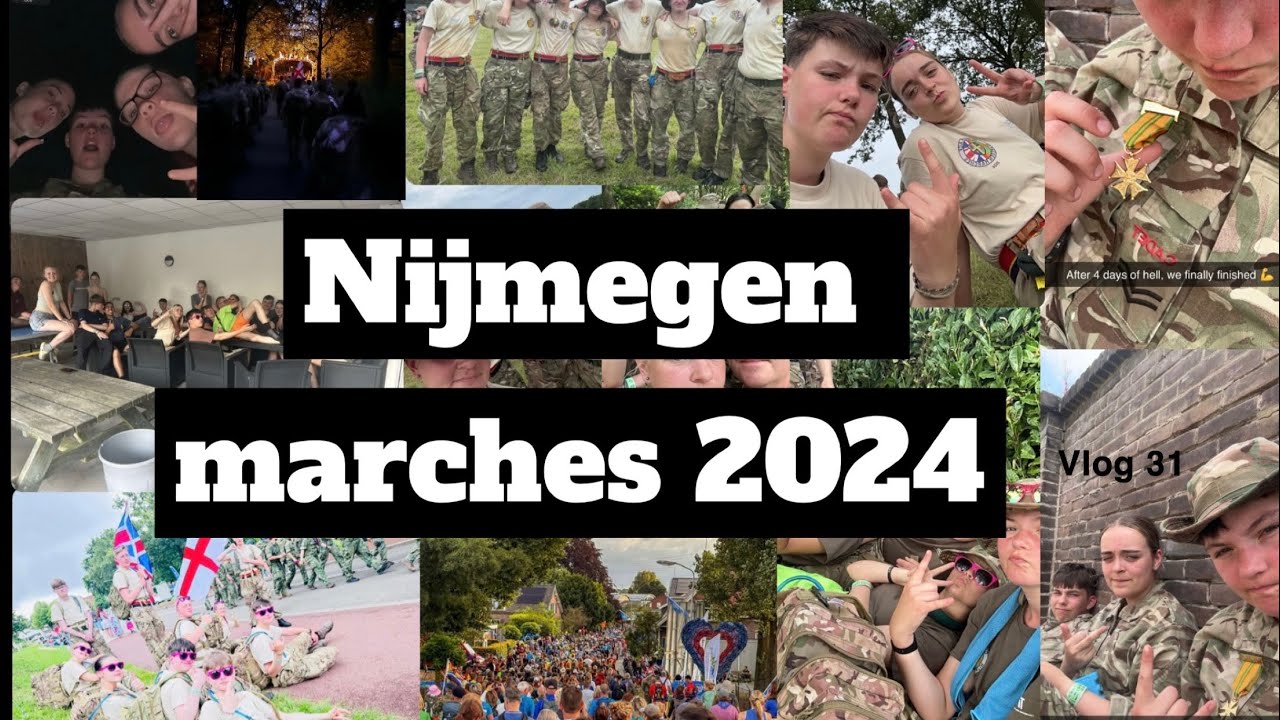 Nijmegen marches 2024 Vlog 31