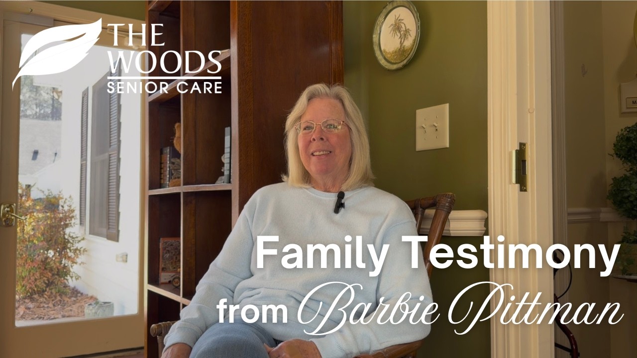 The Woods Senior Care Family Testimony