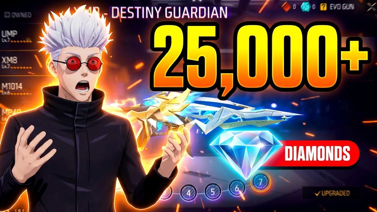 😱 Maxing Evo Gun & Rare Items! I Spent 25,000+ Diamonds in Free Fire