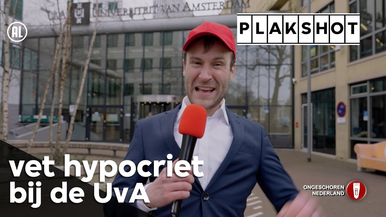 Roland Wankers van Ongeschoren Nederland bij de UvA | Plakshot (S4)
