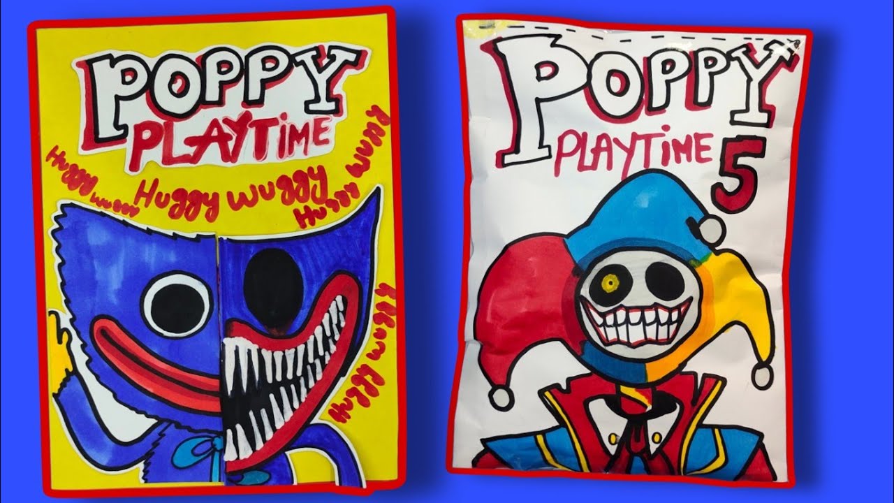 Making POPPY PLAYTIME CHAPTER 5 Game Book 📚🎮 ( +The Prototype 1006 Squishy) Full Game..