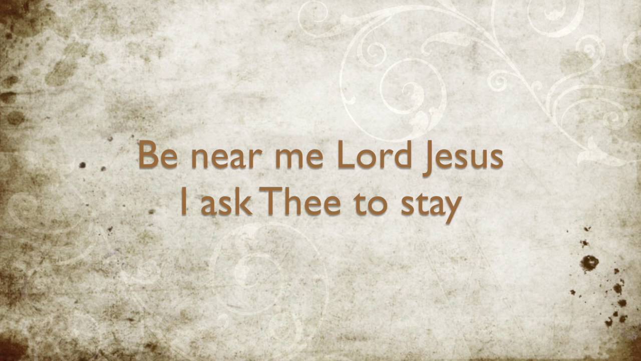 Away in a manger Lyrics Video