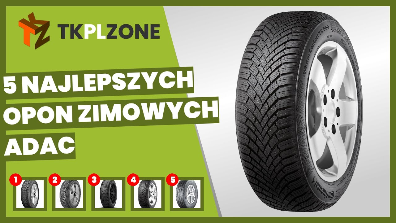 5 najlepszych opon zimowych adac