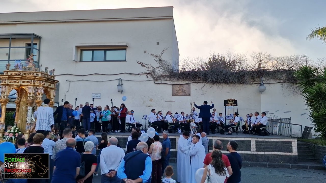 Macchia 29 Ottobre 2023 Tradizionale Cantata Madonna Provvidenza dalla Corale e dal Corpo Bandistico
