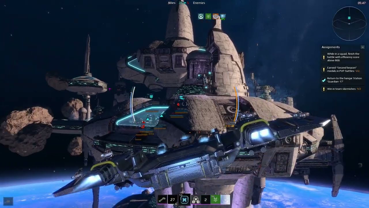Star Conflict. Engineer Hammerhead. PVP