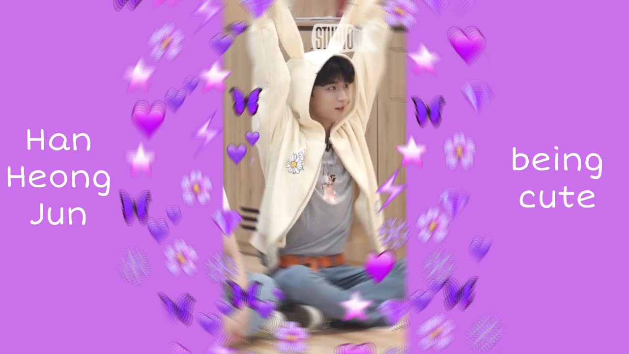 Jun Han being adorable on Idol Human Theatre