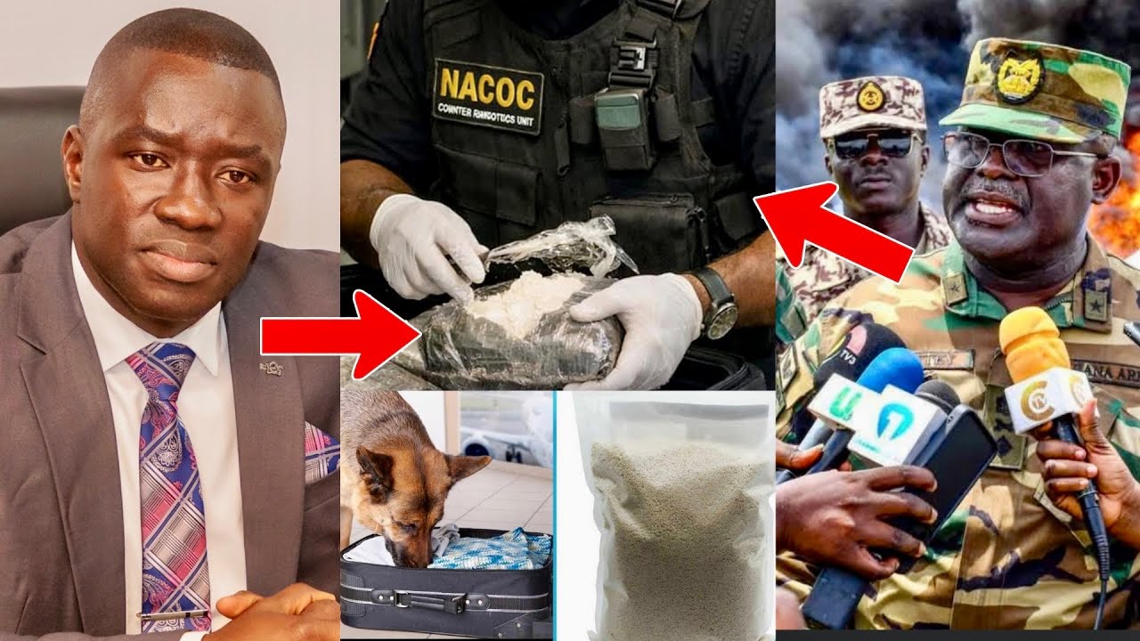 Cocaine In Gari Saga! Narcotic Commission Reveals Explosive Fresh Details On Holland & Kotoka Arrest