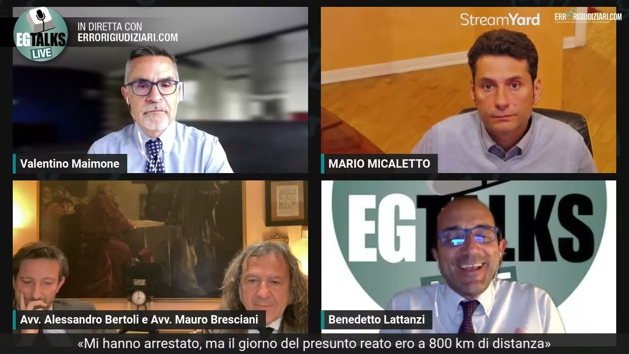 EGTalks 90 - «Mai intascato tangenti. Né avrei mai potuto farlo: ero a 800 km di distanza»»