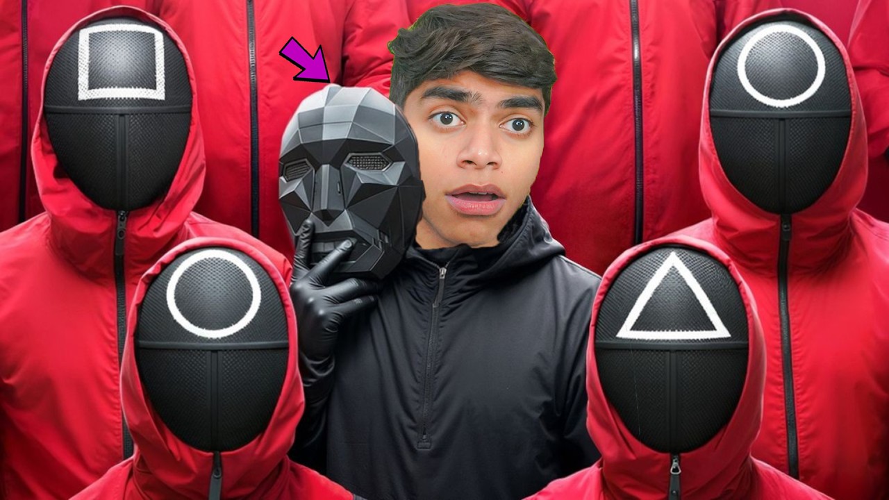 I Became Squid Game Guard to Troll Sister in Minecraft!
