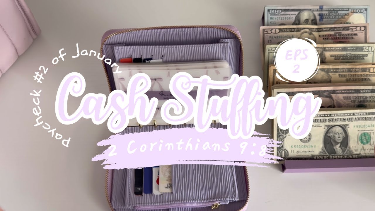 Cash Envelope Stuffing | January 2026 Paycheck #2 | Bi-weekly Pay #cash #cashbudgeting 