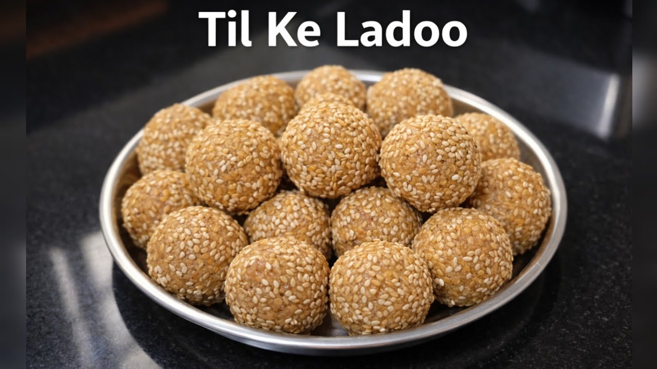 Til Ke Ladoo Recipe | Healthy Winter Special Sesame Ladoo | No Sugar Ladoo