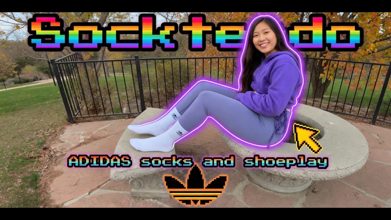 Are you recording my ADIDAS Socks and feet?