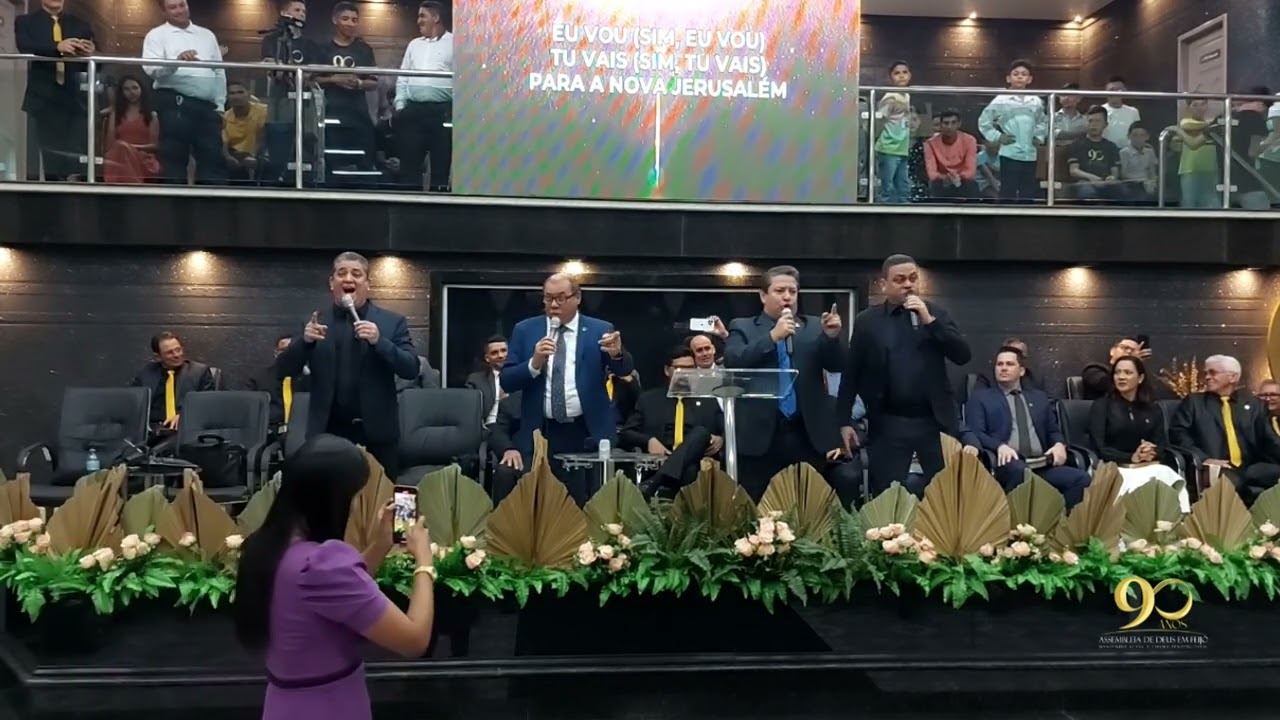 Quarteto Gileade nos 90 anos da Assembleia de Deus em Feijó