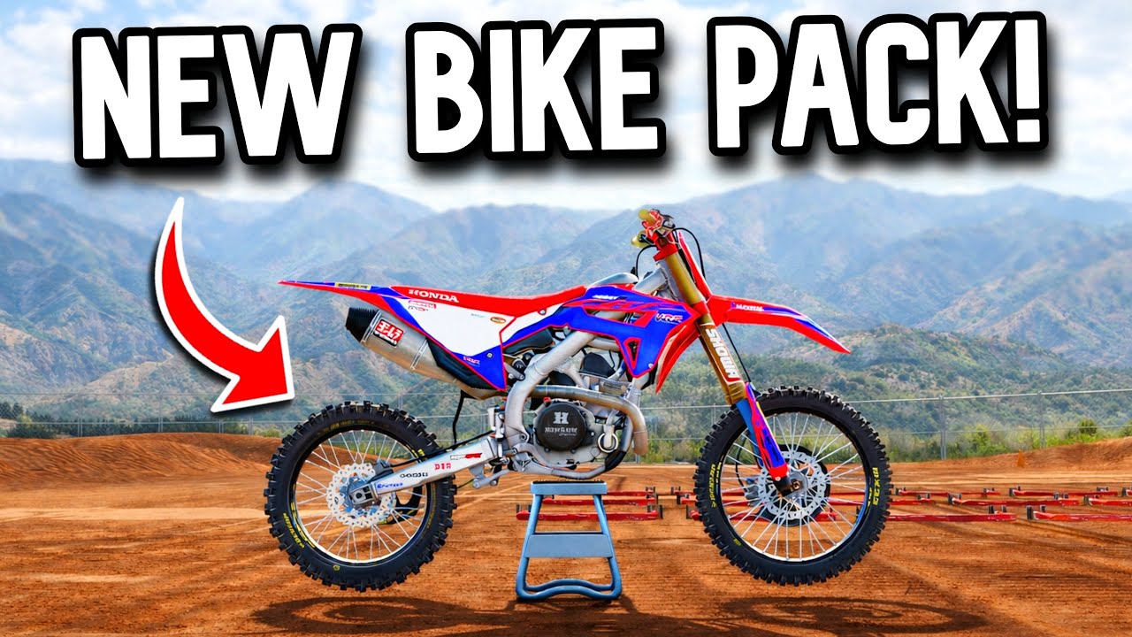 I TESTED THE NEW REALISTIC BIKE PACK IN MX BIKES!