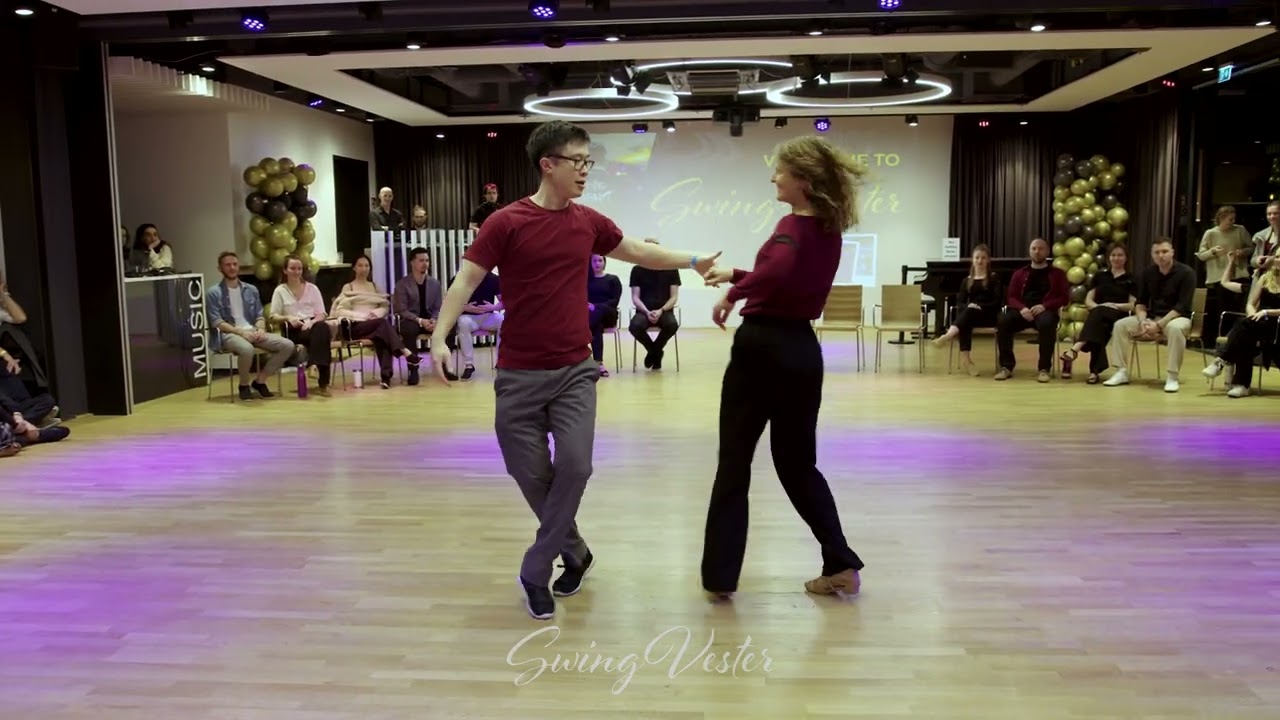 Frank Jiang & Julia Sianto - 2nd place Strictly Open Finals - SwingVester 2023/24