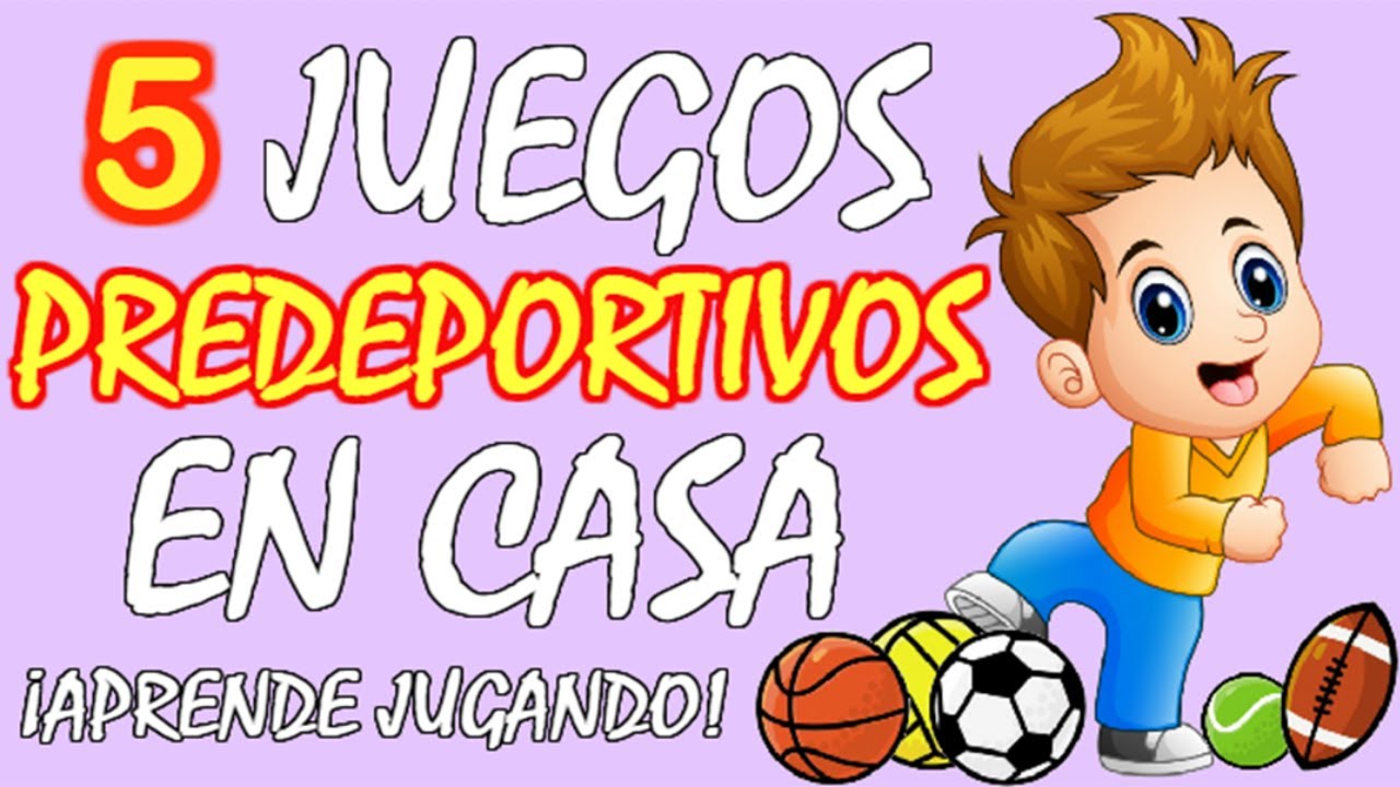 😱Juegos PREDEPORTIVOS en CASA para EDUCACIÓN FÍSICA para NIÑOS y ADOLESCENTES deportes divertidos😍⚽🎾