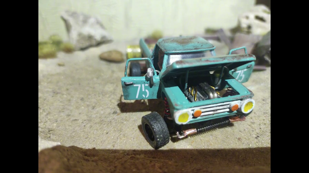 Hot Wheels Custom360 1966 Dodge W200 3D P.4