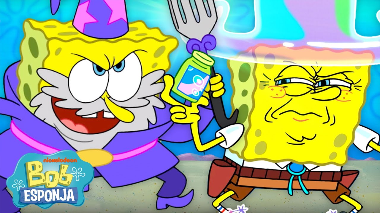 Bob Esponja | 60 Minutos de Bob Esponja em Sua Forma MAIS Poderosa | Bob Esponja em Português