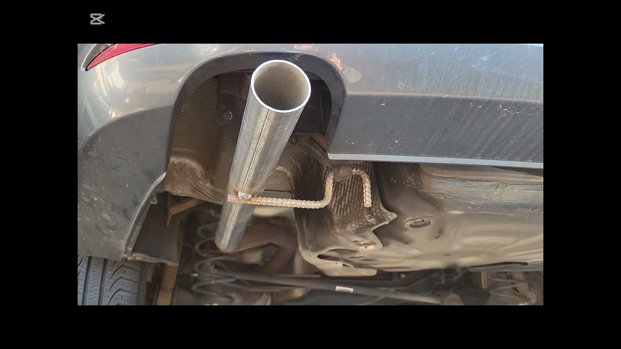 Mk6 VW jetta 2.5 muffler delete 