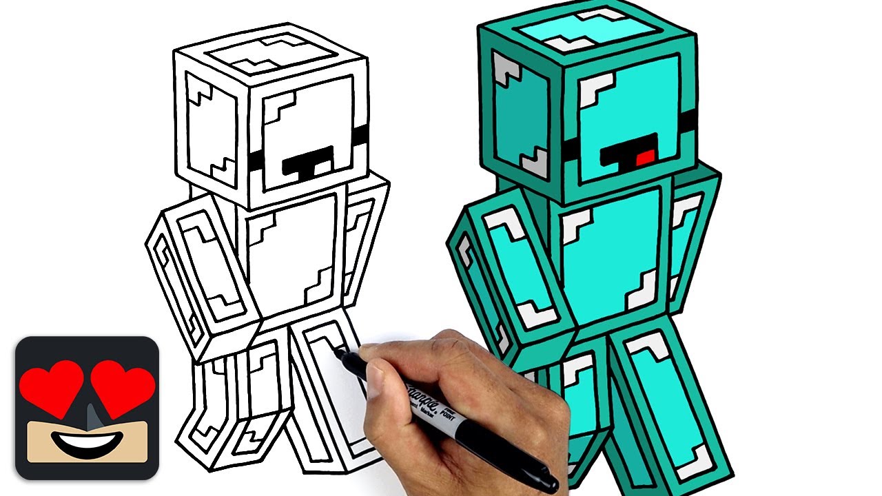 How To Draw SKEPPY | Minecraft DREAM SMP