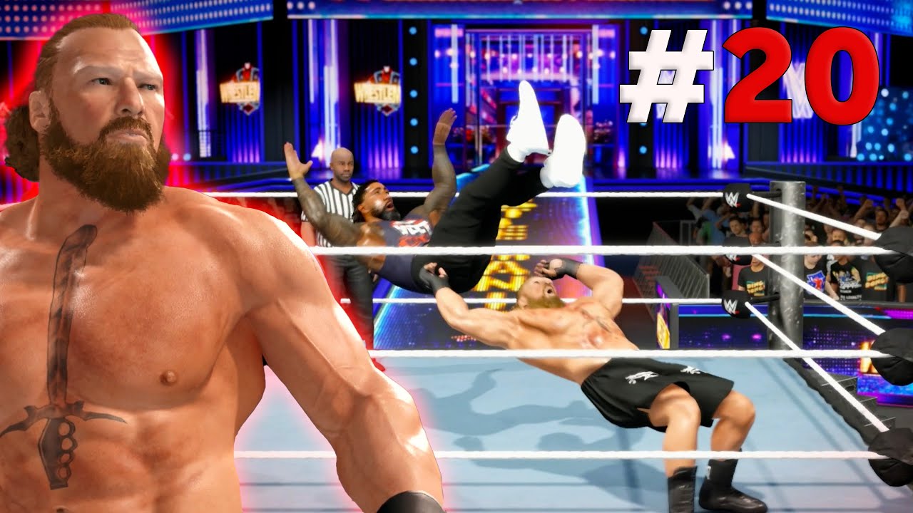 ЛУЧШИЙ МАТЧ В WWE 2K25 ONLINE, КОТОРЫЙ У МЕНЯ БЫЛ!! ДЕБЮТ БРОК ЛЕСНЕР!! WWE 2K25 ONLINE, ЭПИЗОД 20