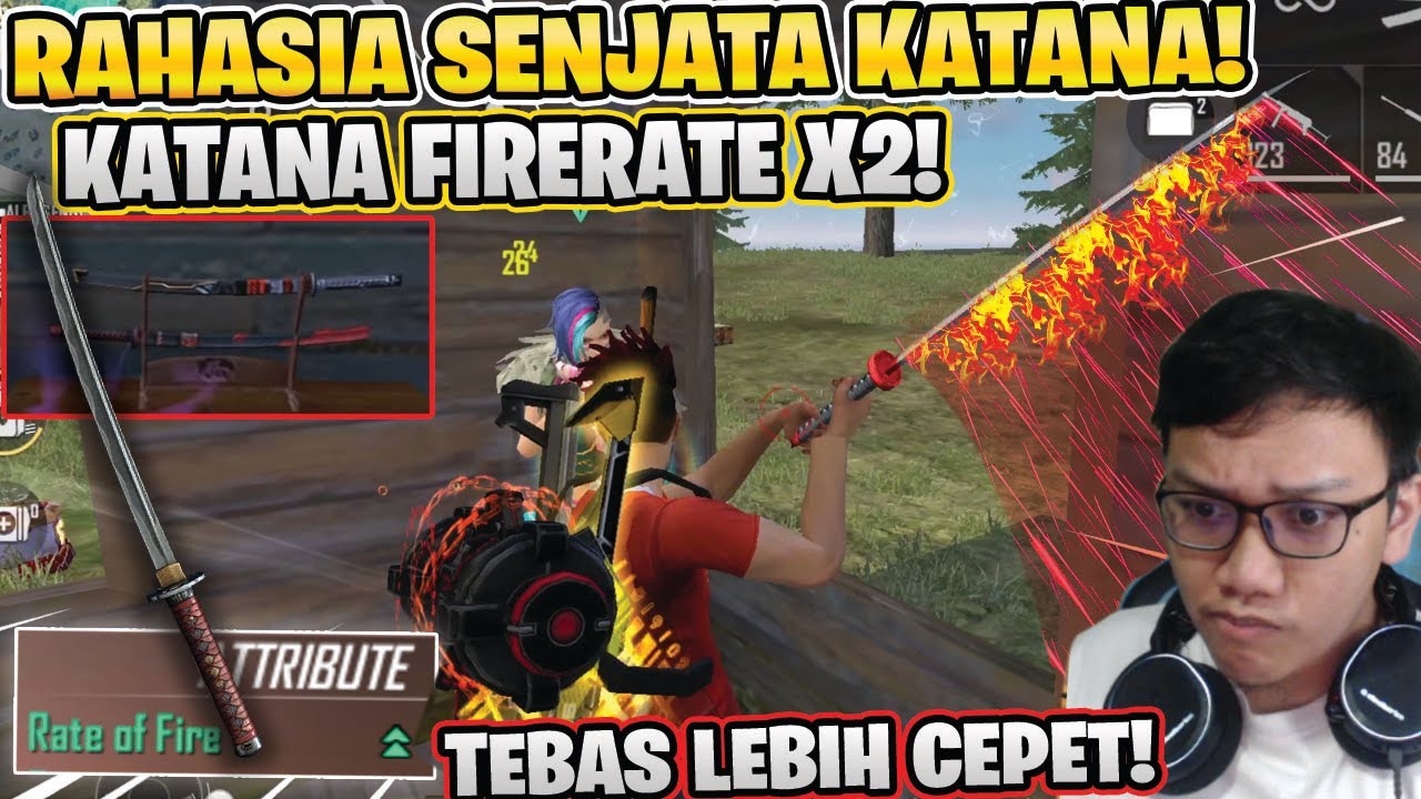 TERNYATA KATANA DENGAN FIRERATE 200% ITU ADA! GINI CARA DAPETNYA!