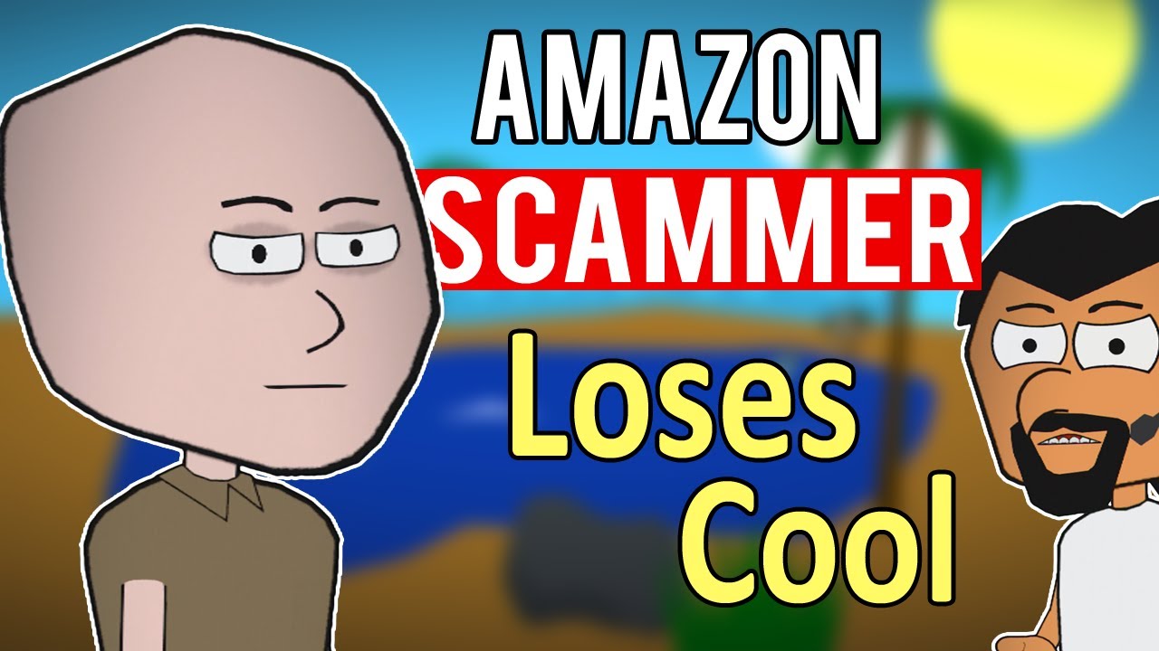 Amazon Scammer Loses his Cool