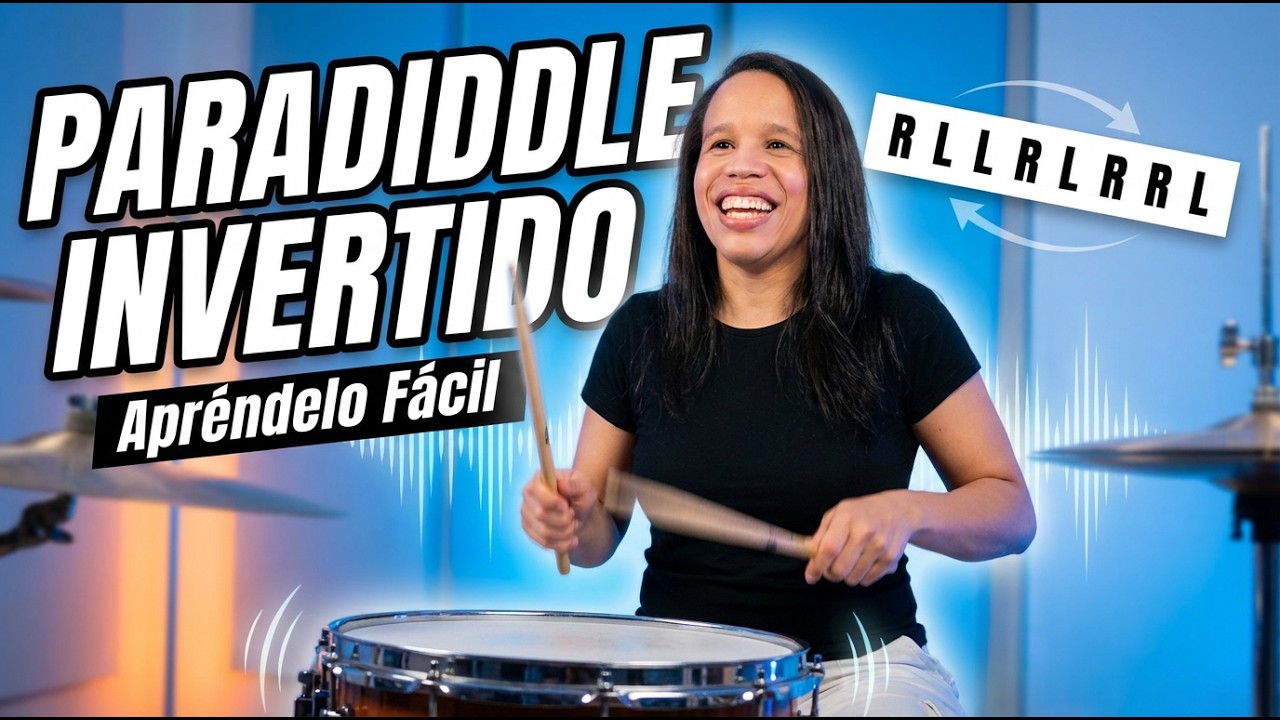 Paradiddle Invertido - 6 Formas de aplicarlo en la batería | Kelly KC