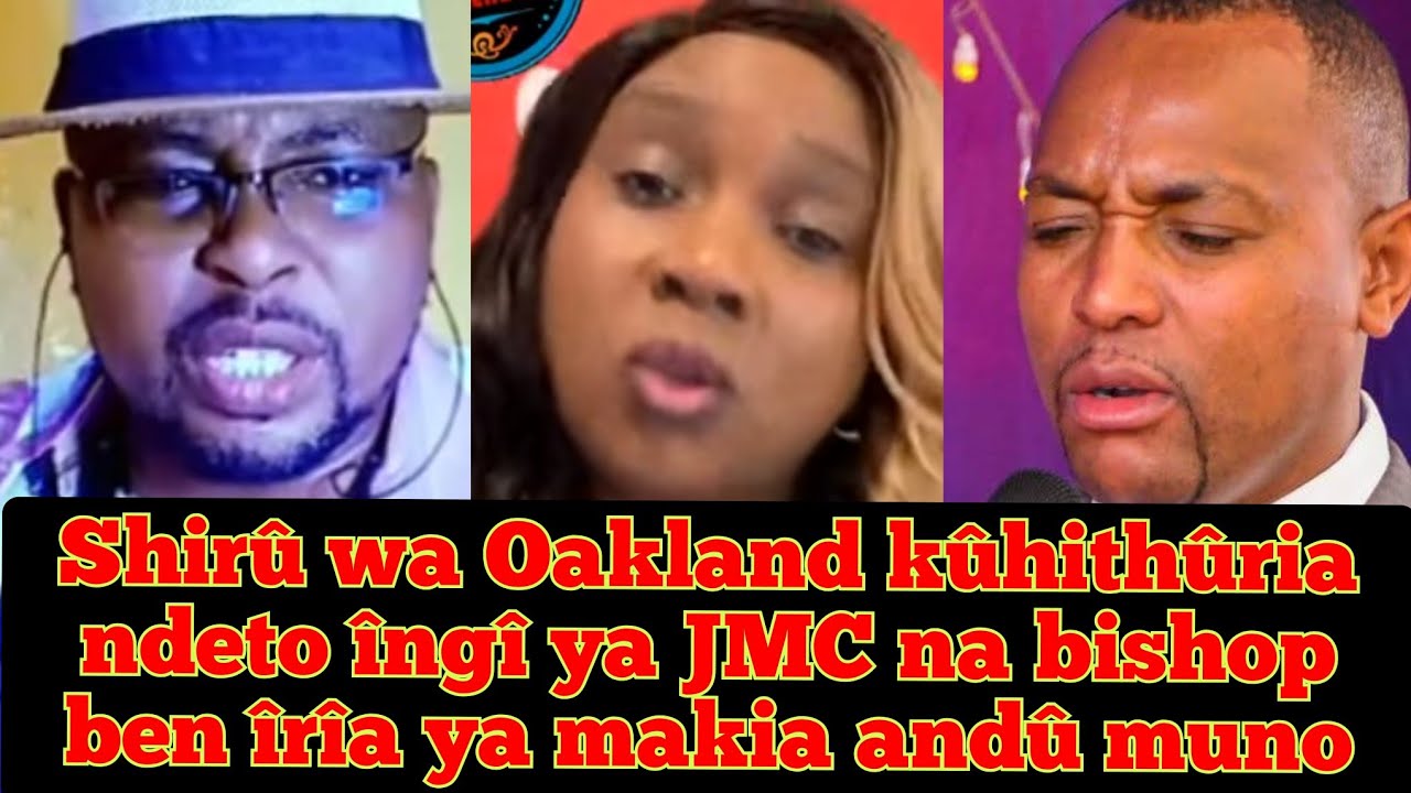 Shirû wa Oakland kûhithûria ndeto îngî îgiî JCM na Bishop Ben 😳😳😳