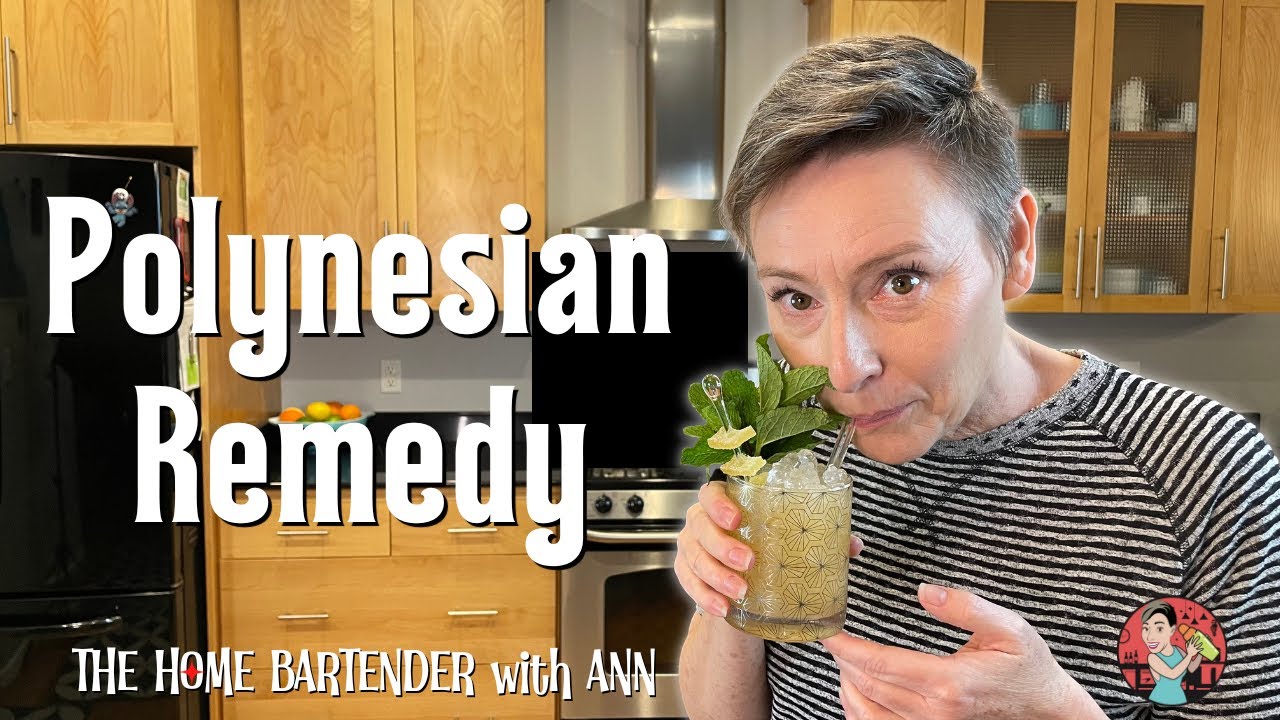 Polynesian Remedy~A Dirt Dick (Paris) Tiki Cocktail!