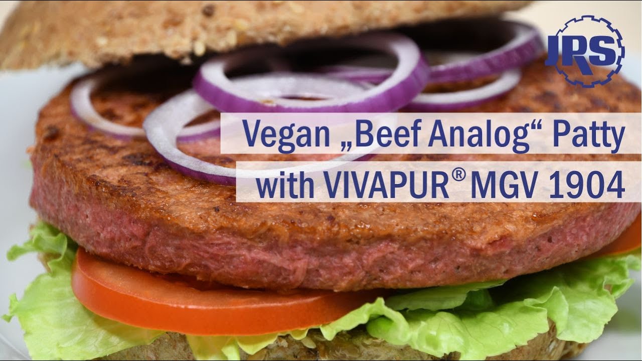JRS - Production of a vegan beef analog patty