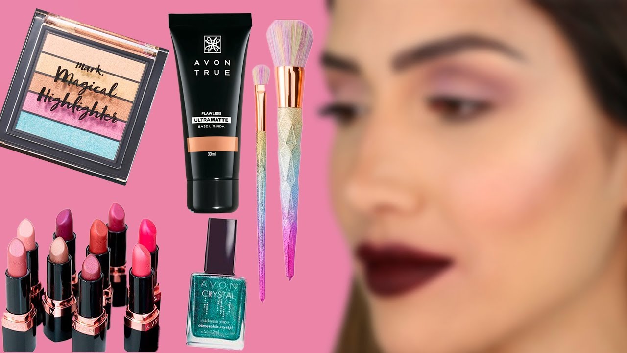 MAKE COMPLETA SÓ COM AVON