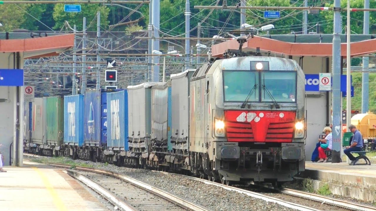 Mattinata di Treni in stazione a Ronco Scrivia!