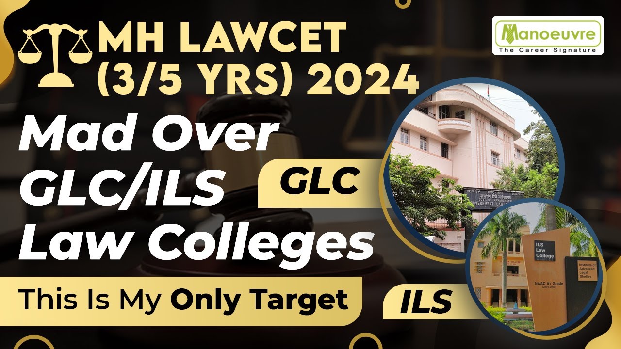 MH LAWCET (3/5 YRS) 2024 - Mad Over GLC | ILS LAW Colleges | This Is My Only Target | Must Watch