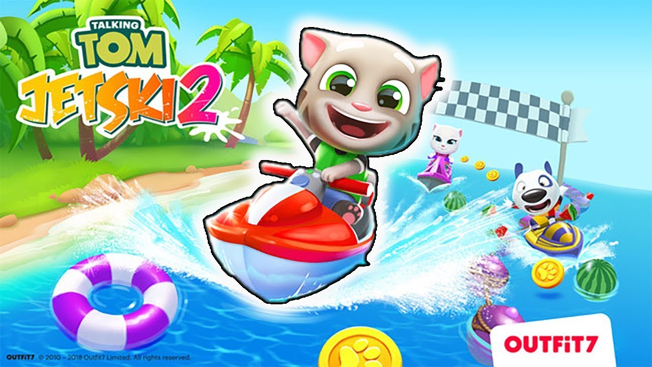 TALKING TOM JETSKI 2 - Andiamo in moto d'acqua! - Android - (Salvo Pimpo's)