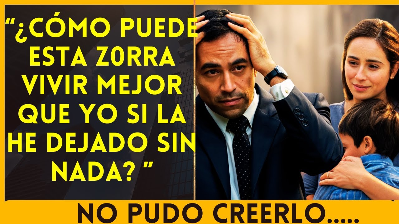 EL MARIDO CREYÓ HABER DEJADO A SU ESPOSA SIN NADA CON SU HIJO ENFERMO...PERO CUANDO ESCUCHÓ...