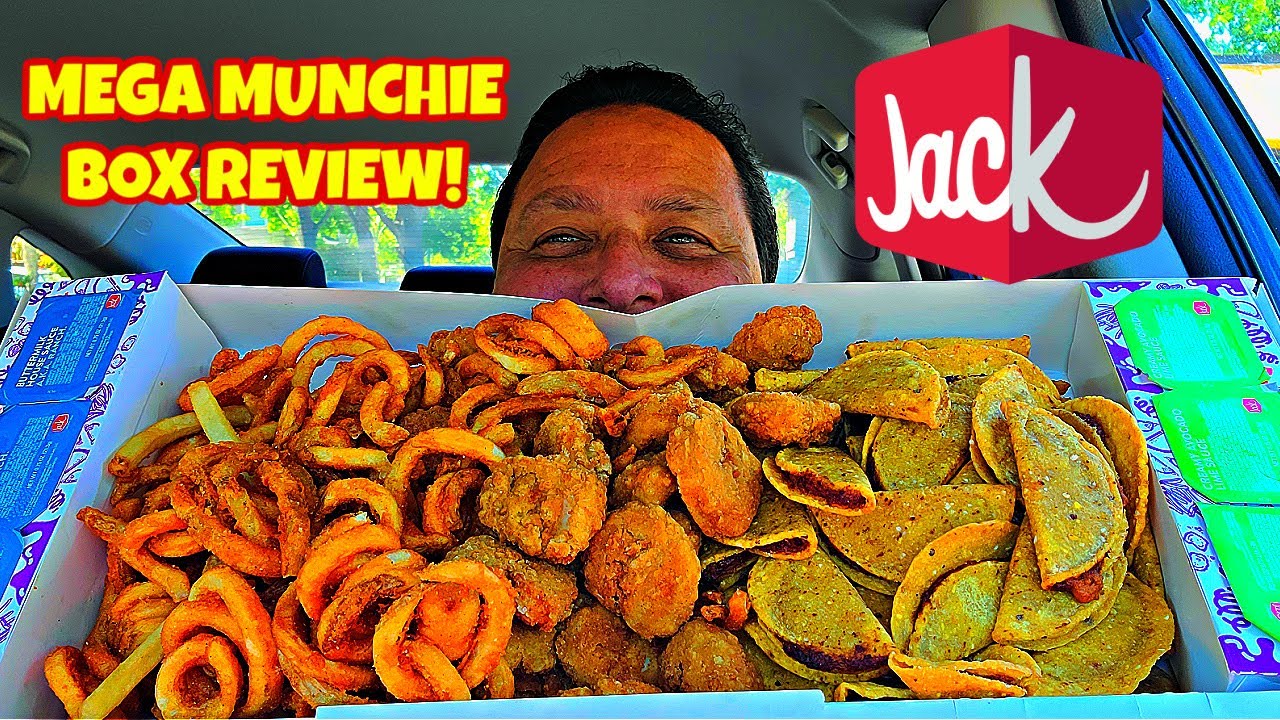 Jack in the Box Mega Munchie Box REVIEW!