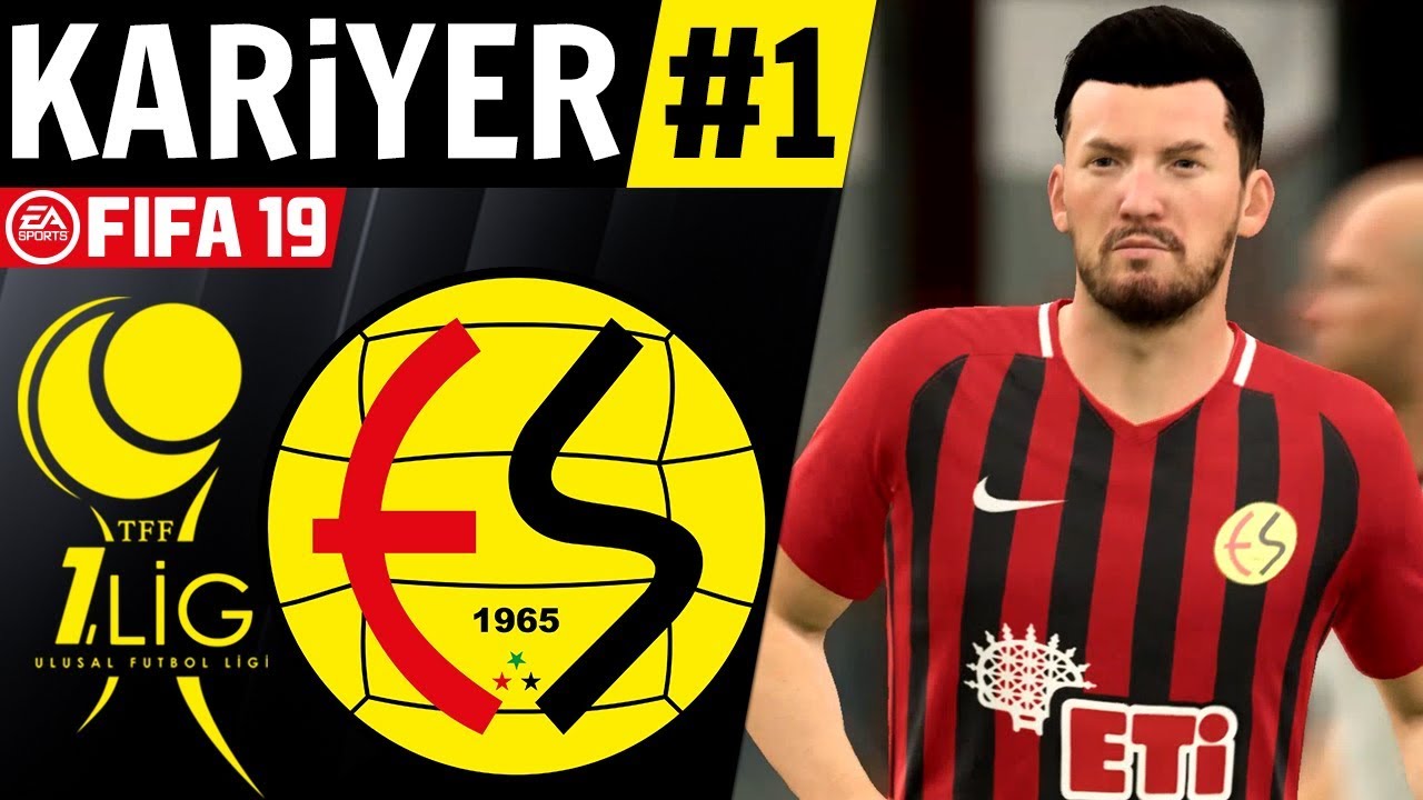 ESKİŞEHİRSPOR TFF 1. LİG KARİYERİ //  İLK TRANSFER HOWİESON! // FIFA 19 KARİYER #1
