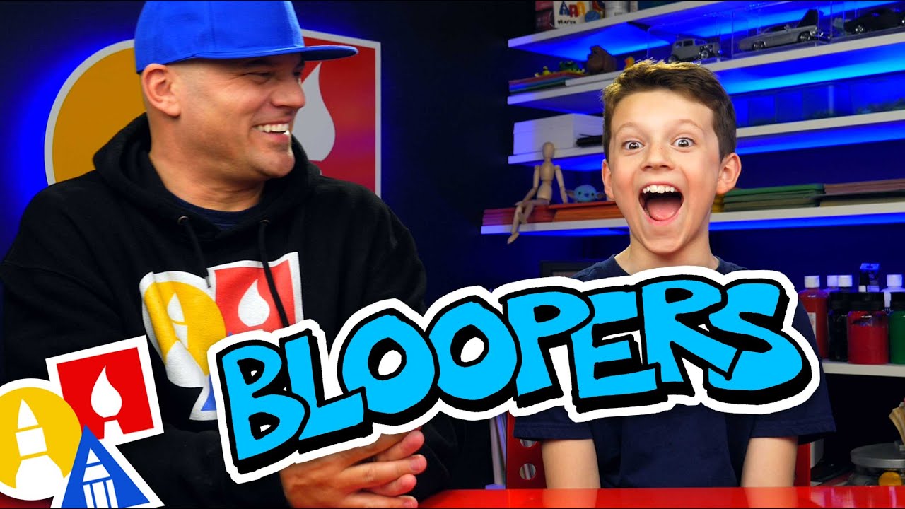 Art For Kids Hub Bloopers 2021 - Happy April Fools!