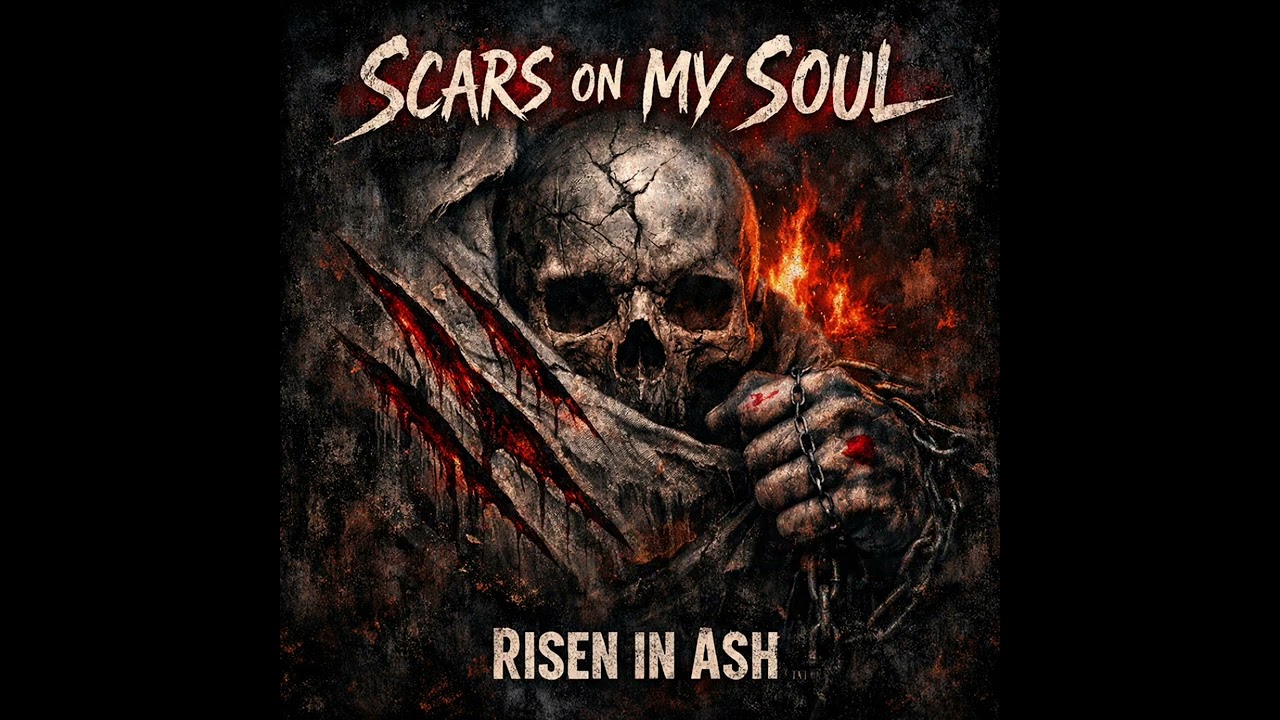 Scars on My Soul -Risen in Ash - official lyrical video ( explicit language)
