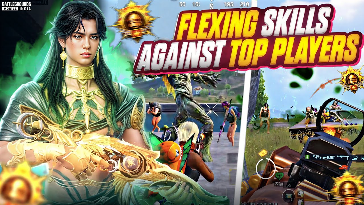 When a PRO Enters a Top Players Lobby💀 Intense 1v4 Clutches in Conqueror lobby 🔥 | BGMI🔱
