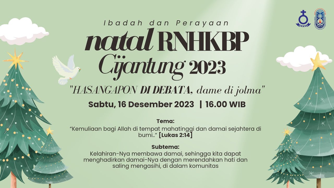 NATAL REMAJA NAPOSO HKBP CIJANTUNG 2023 - Sabtu, 16 Des 2023 16.00 WIB